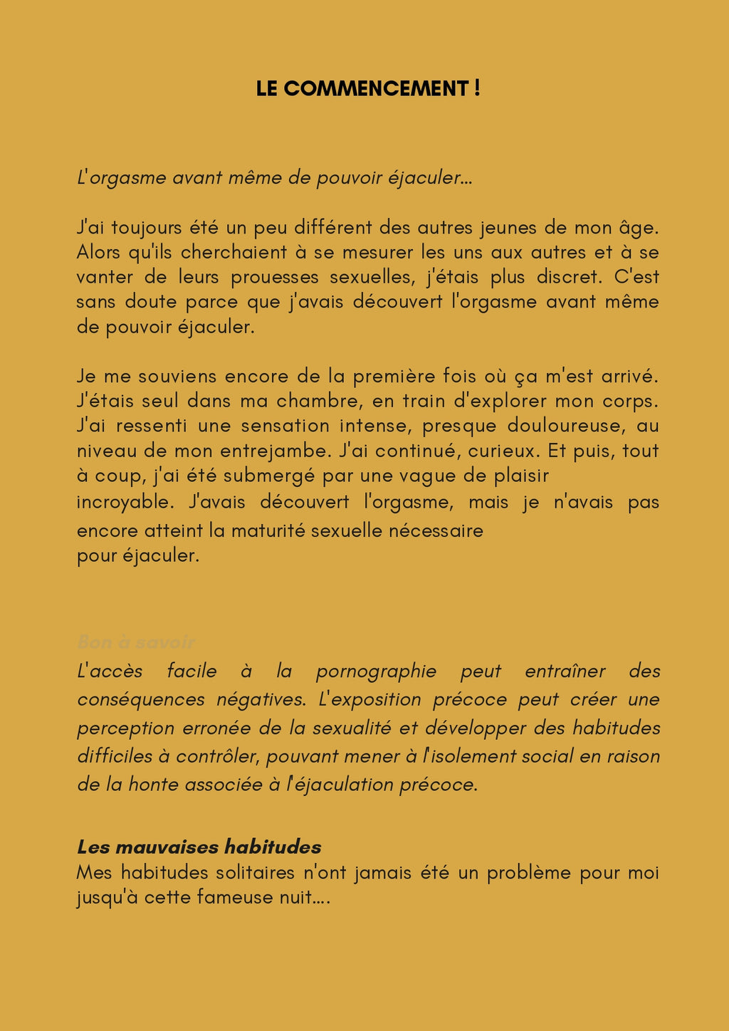 Guide Pratique 30 Jours avec 3 Missions — Mieux Contrôler son Éjaculation